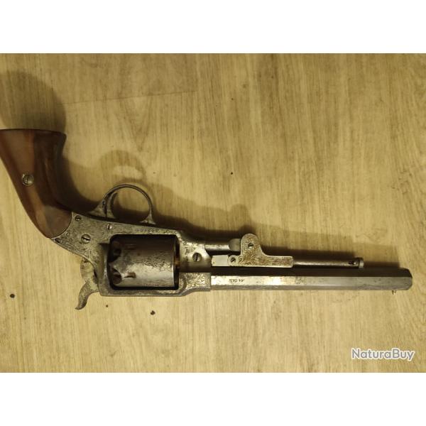 Coffrer collecteur, Revolvers � percussion, 44. Calibre Rogers et spencer, Made Italie