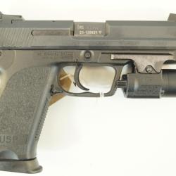 pistolet hk usp 45  cal 45acp plus lampe tlr-3