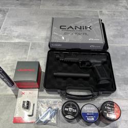 Pistolet &agrave; balle caoutchouc CANIK SFX RIVAL Black cal.50 Neuf 18 joules