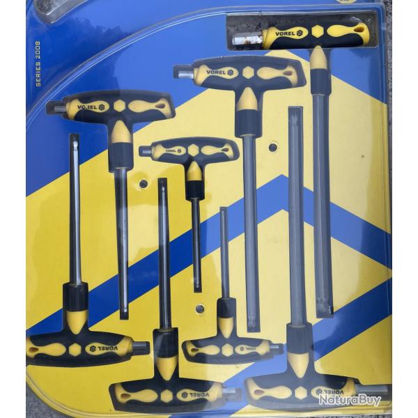 1 JEU DE GRANDES CLES ALLEN 3 a 12