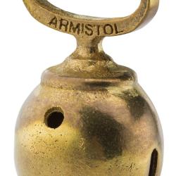 GRELOT BRONZE ARMISTOL EN ALLIAGE BRONZE, MONOBLOCS DIAM.30 MM