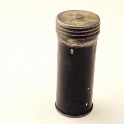 Pot de graisse noir arme automatique r&eacute;glementaire&nbsp; Schmidt Rubin G11 bo&icirc;te m&eacute;tallique noire
