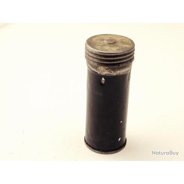 Pot de graisse noir arme automatique r�glementaire� Schmidt Rubin G11 bo�te m�tallique noire