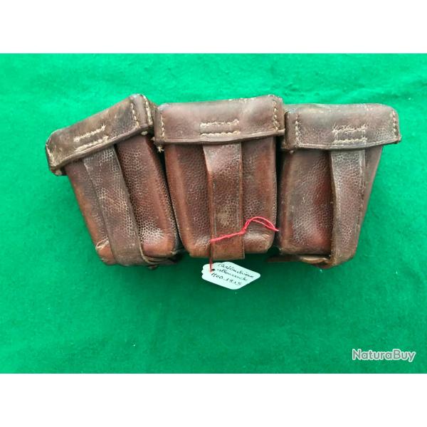 CARTOUCHIERE ALLEMANDE WW1 ,  PAS D'ACHAT 10 X