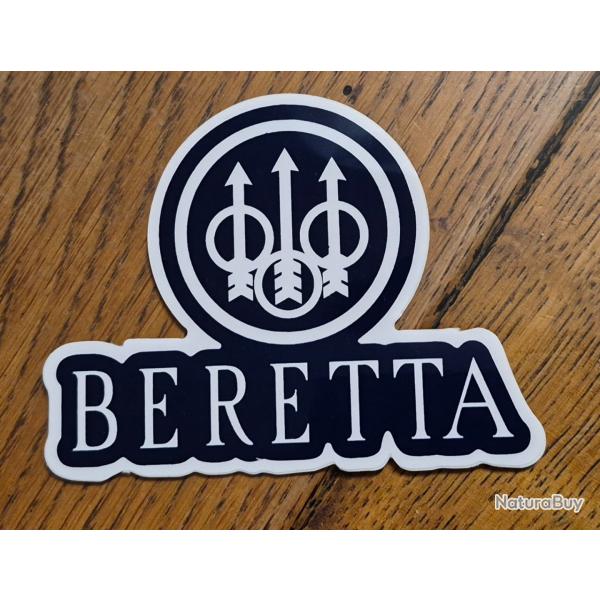 Autocollant BERETTA , chasse ,ball-trap , tir ,armes , mod�le 2