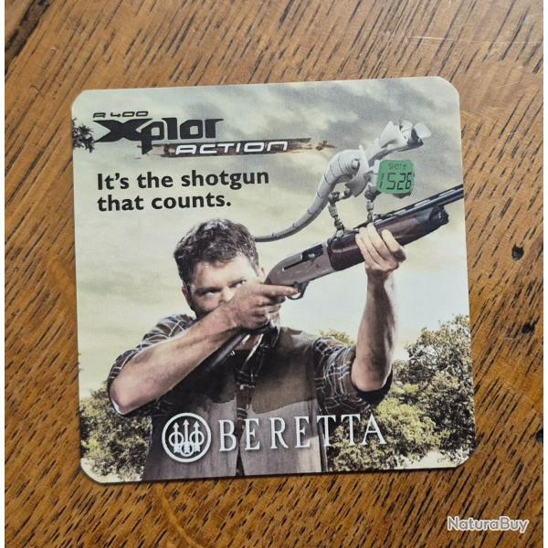 Autocollant BERETTA , chasse ,ball-trap , tir ,armes , mod�le 4