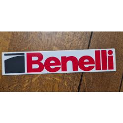 Autocollant BENELLI grand.modele, chasse ,ball-trap , tir ,armes