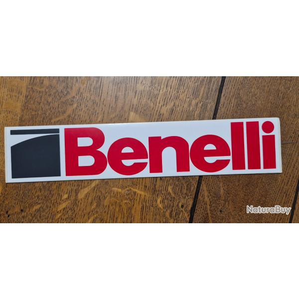 Autocollant BENELLI grand.modele, chasse ,ball-trap , tir ,armes