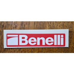 Autocollant BENELLI ,petit modele chasse , ball-trap , tir ,armes