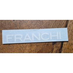 Autocollant FRANCHI ,petit modele chasse , ball-trap , tir ,armes , mod&egrave;le 1