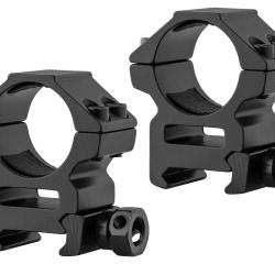 COLLIERS DE MONTAGE RTI 25.4 MM - RAIL DE 21 MM - SERRAGE ECROU - MEDIUM