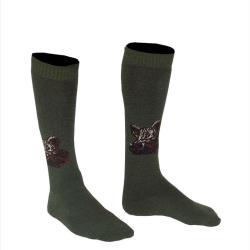 Chaussettes brod&eacute;es sanglier Somlys 40