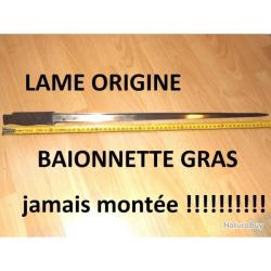 lame ORIGINE de baionnette fusil GRAS jamais mont&eacute;e longueur 632mm - VENDU PAR JEPERCUTE (D25E11)