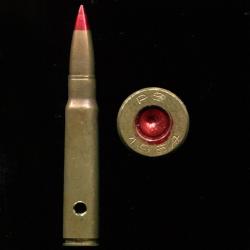 7.92 x 57 Mauser Tra&ccedil;ante pointe rouge Espagne - marquage : PS 1954