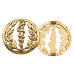 Insigne de b&eacute;ret des services de sant&eacute;  - Fabricant Coinderoux