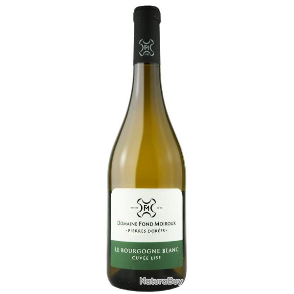 Vente flash ! Fondmoiroux - Le Bourgogne Blanc - Cuv�e Lise 2024 - 6 bouteilles
