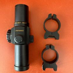 POINT ROUGE TUBULAIRE ELECTRO-DOT SIGHT DIAMETRE 30 AVEC COLLIERS