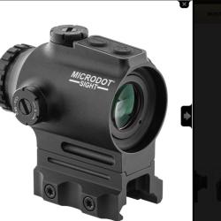 point rouge Microdot Sight MS40 - Red dot