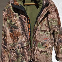 Veste Chasse Sportchief Aquatex et Veste Polaire (L)