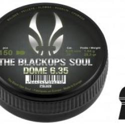 PLOMBS THE BLACK OPS SOUL DOME 6.35MM (CAL .25)
