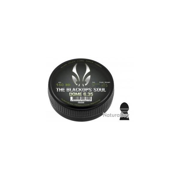PLOMBS THE BLACK OPS SOUL DOME 6.35MM (CAL .25)