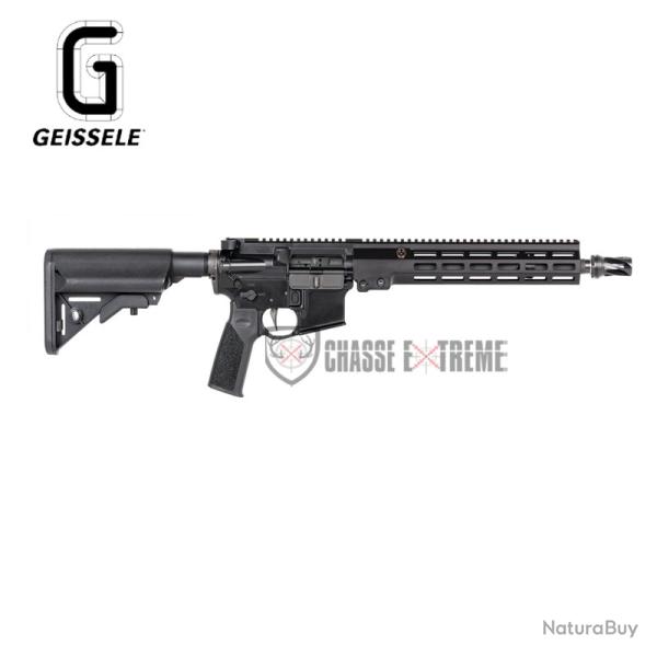 Carabine GEISSELE Super Duty Mod1 13.9" Cal 223 Rem P&W Noir