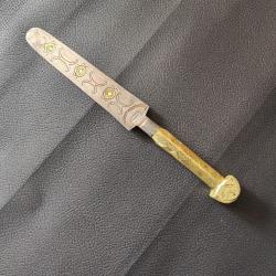 Ancien couteau droit Rituel Africain Circoncision 1940 (?)