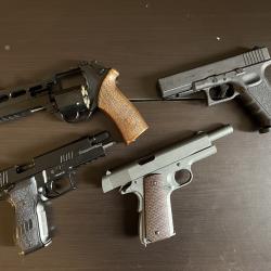 Lots de r&eacute;pliques Airsoft / Airgun