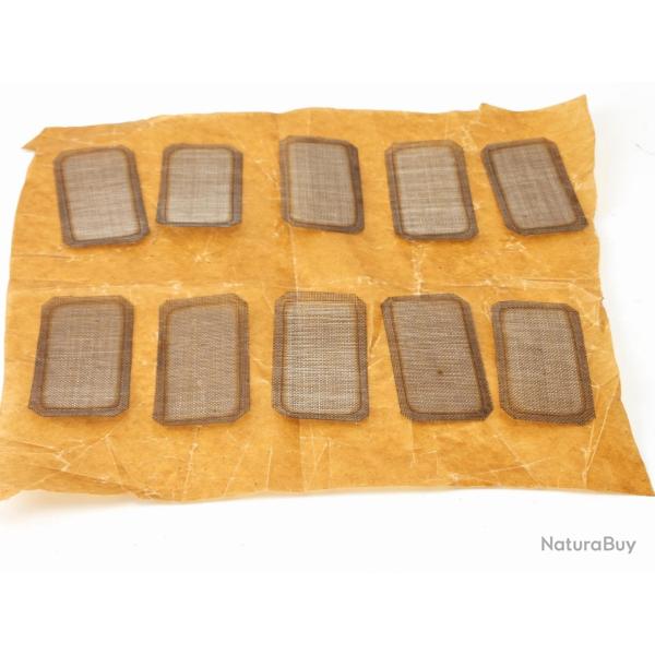 Lot de 10 treillis m�talliques de rechange 1892 pour nettoyeur de chambre et corde de nettoyage