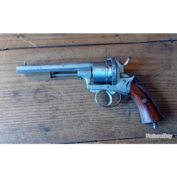 revolver � broche  lefaucheux cal 10 mm