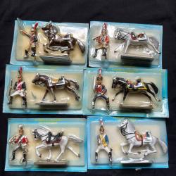 Lot de soldats de plombs Starlux - Cavaliers de Napol&eacute;on 1er / neuf sous blister