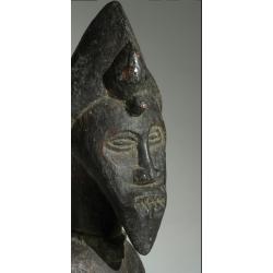 Statue Senufo, r&eacute;gion Boundiali, C&ocirc;te d'Ivoire, certificat d'origine fourni