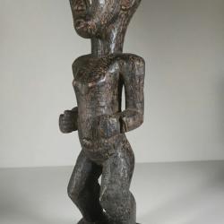 Byeri Statue protectrice reliquaire d'Anc&ecirc;tre Fang Gabon, H : 57 cm, L : 14 cm