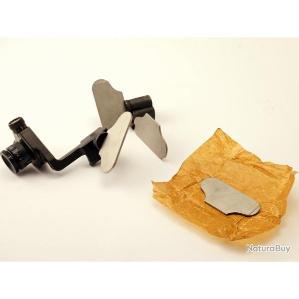 outil dioptre et tunnel de guidon K31 W+F Berne version argent�e