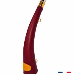 ELLESS - Sans Pavillon 35 cm Gain&eacute;e Bordeau "DIANE 35 LUXE" - Embout Magnum - EXCLUSIVITE ELLESS