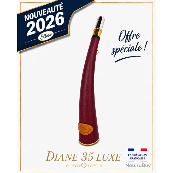 ELLESS - Sans Pavillon 35 cm Gain�e Bordeau "DIANE 35 LUXE" - Embout Magnum - EXCLUSIVITE ELLESS