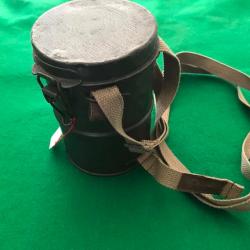 ETUI DE MASQUE &agrave; GAZ ALLEMAND WW1,  PAS D'ACHAT 10 X