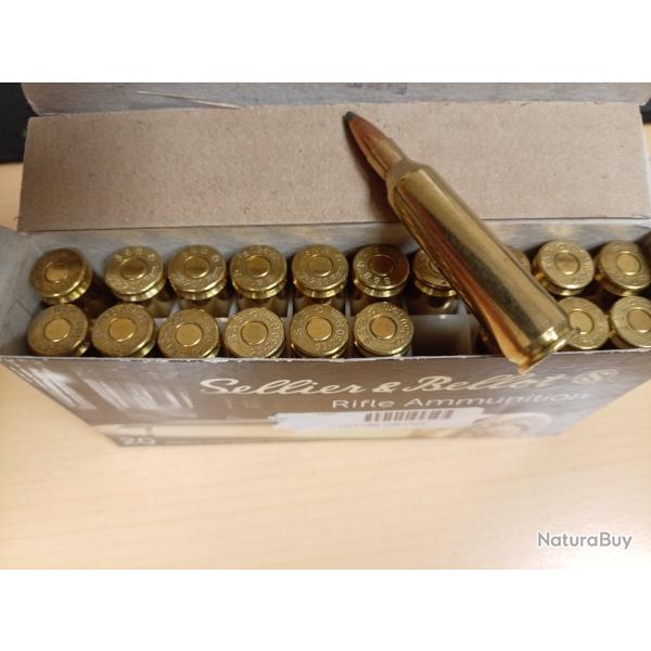 Bo�te de 22-250 REM S&B 55gr SBT