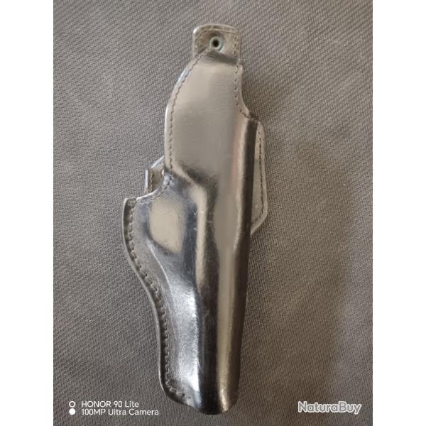 HOLSTER SCORPION CUIR NOIR DROITIER MAB D / BROWNING 10/22