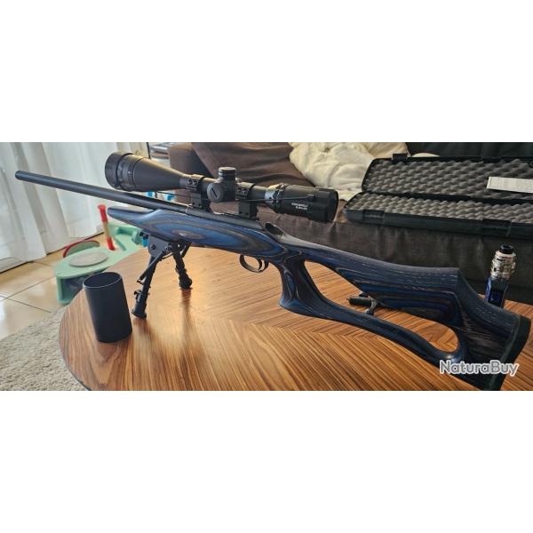CZ 455 Evolution Canon Lourd .22 LR + KonusPro Plus 6-24x50 + mallette