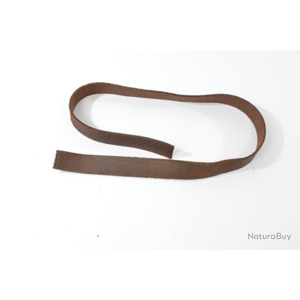 Cuir de jugulaire de casque 52cm x 1,6cm