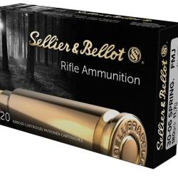 Balles Sellier & Bellot FMJ 30-06 Spring. 180gr