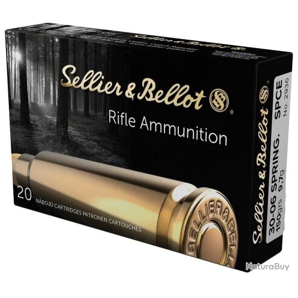 Balles Sellier & Bellot SPCE 30-06 Spring. 150gr