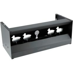 Boitier de cibles avec 4 disques pendulaires