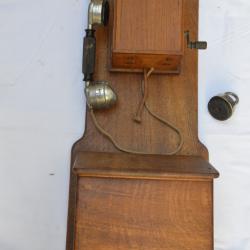 TELEPHONE ANCIEN MURAL Mle 1911-TELEPHONE PUBLIC DE BISTROT BELLE EPOQUE-EPOQUE GUERRE 1914/18