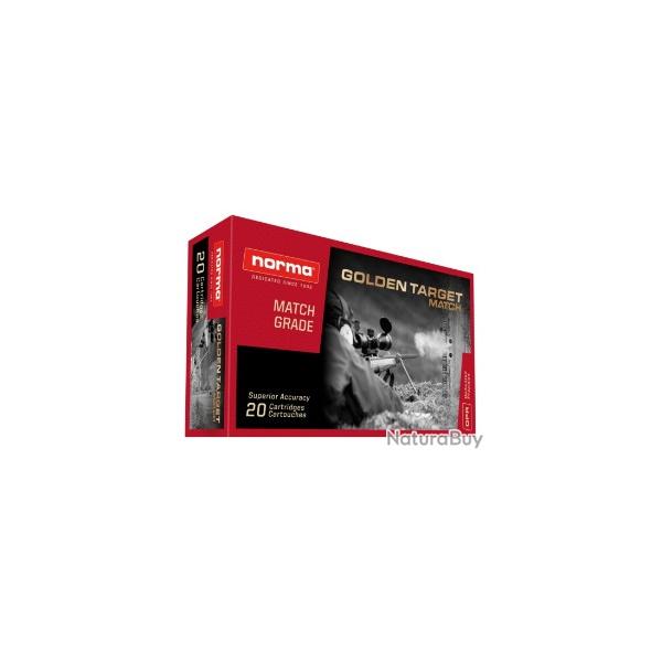 Munitions NORMA cal.308win comp�tition line golden target 168gr 10.9g par 60