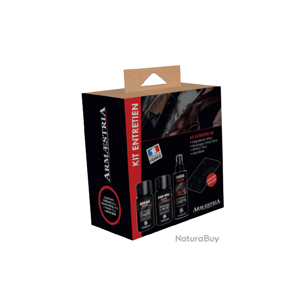 KIT ENTRETIEN 50 DGREASE+BLACK METAL+FINISH