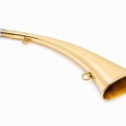 ELLESS - 175 - Trompe Plate Cintr&eacute;e 31 cm "ARTEMIS 31" - Embout Petit