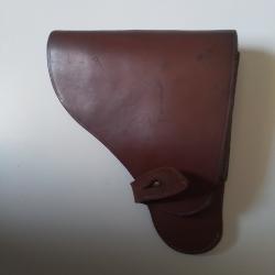 &Eacute;tui pistolet droitier pour PA 7,65 avec emplacement pour 2 chargeurs