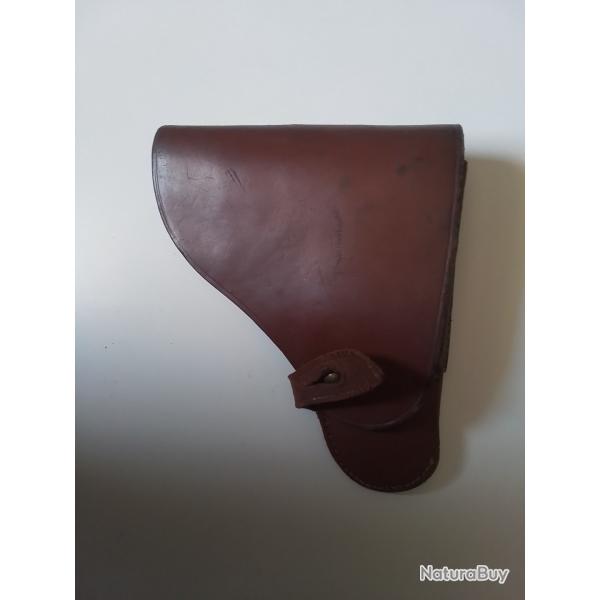 �tui pistolet droitier pour PA 7,65 avec emplacement pour 2 chargeurs